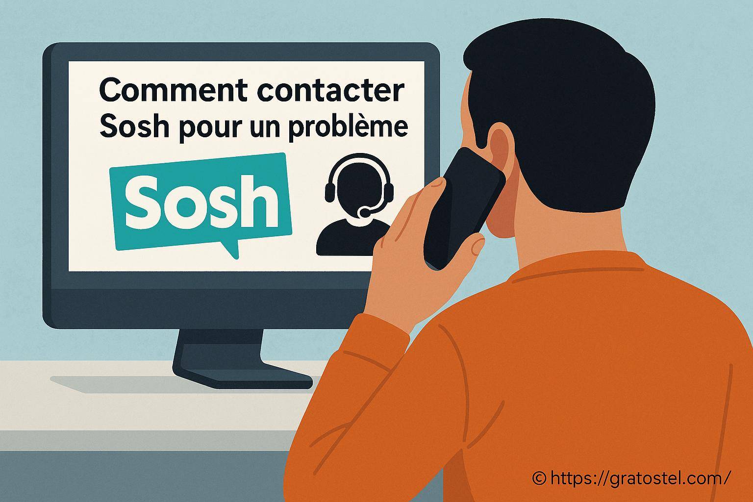 Comment contacter Sosh pour un problème efficacement ?