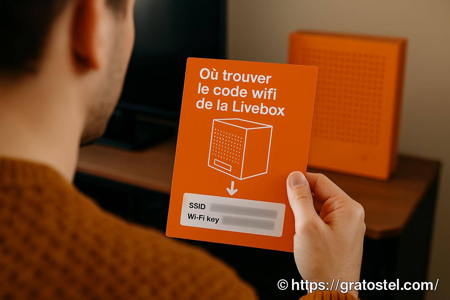 Où trouver le code wifi de la Livebox facilement ?