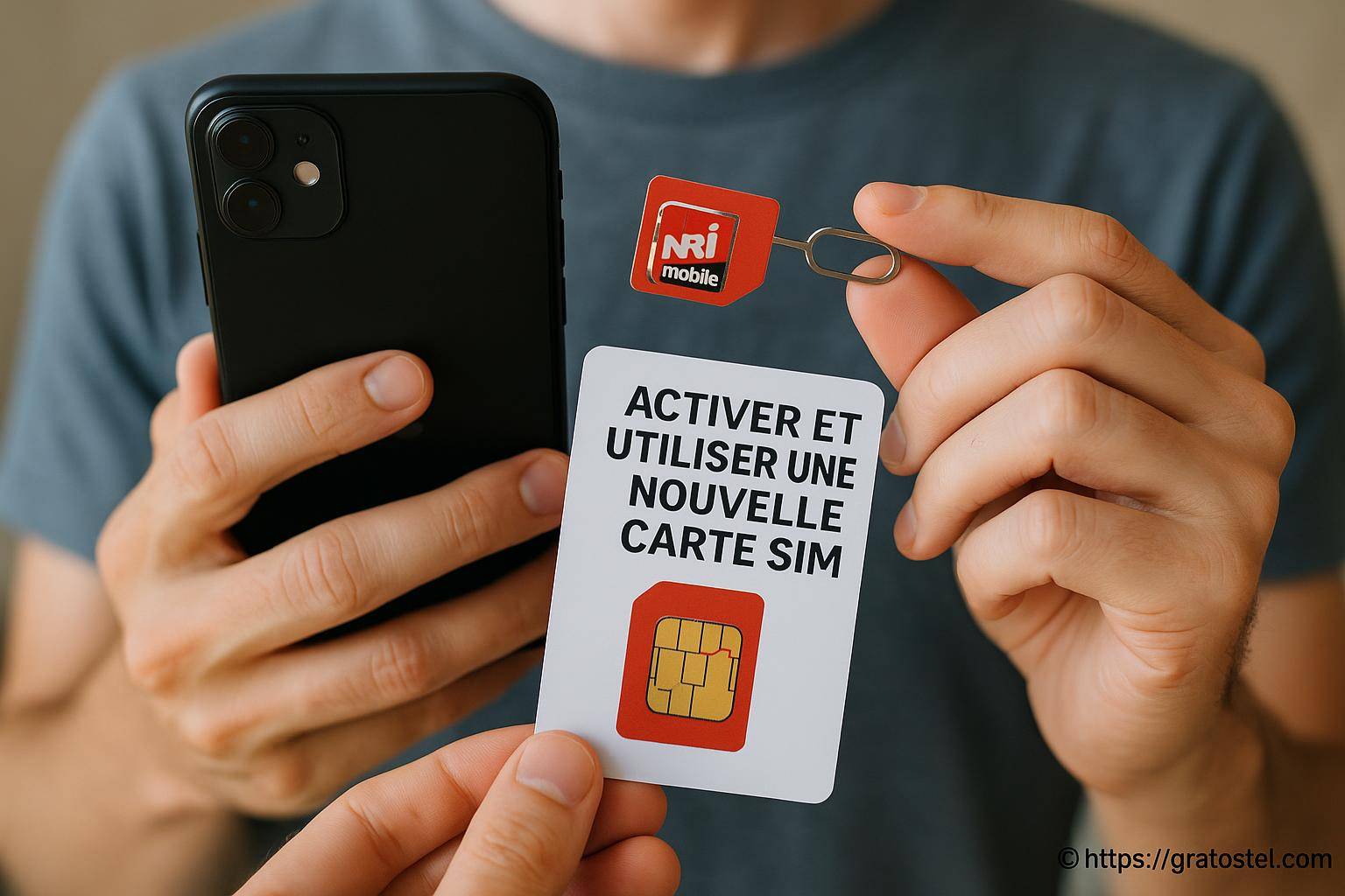 Activer et utiliser une nouvelle carte SIM NRJ Mobile facilement