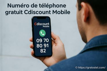 Numéro de téléphone gratuit Cdiscount Mobile : comment le contacter facilement ?
