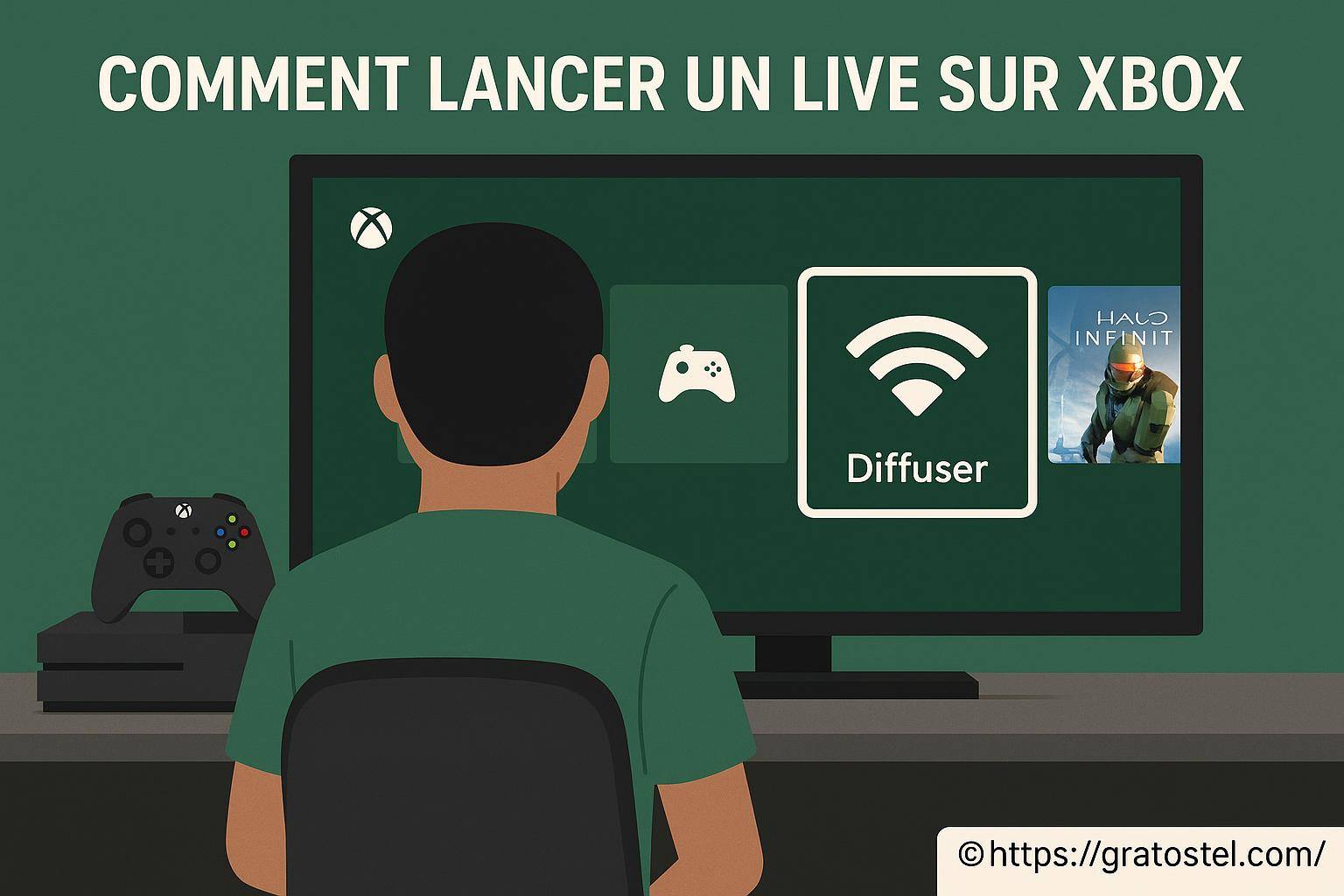 Comment lancer un live sur xbox facilement ?