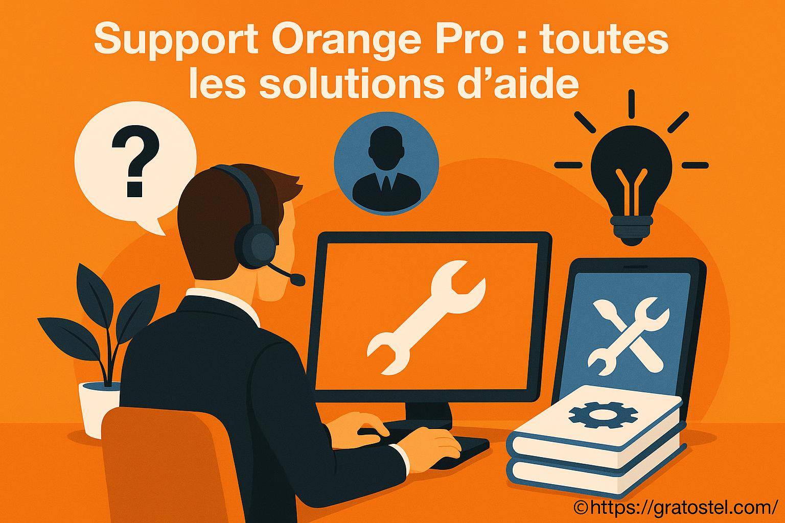 Support Orange Pro : toutes les solutions d'aide pour votre téléphonie professionnelle