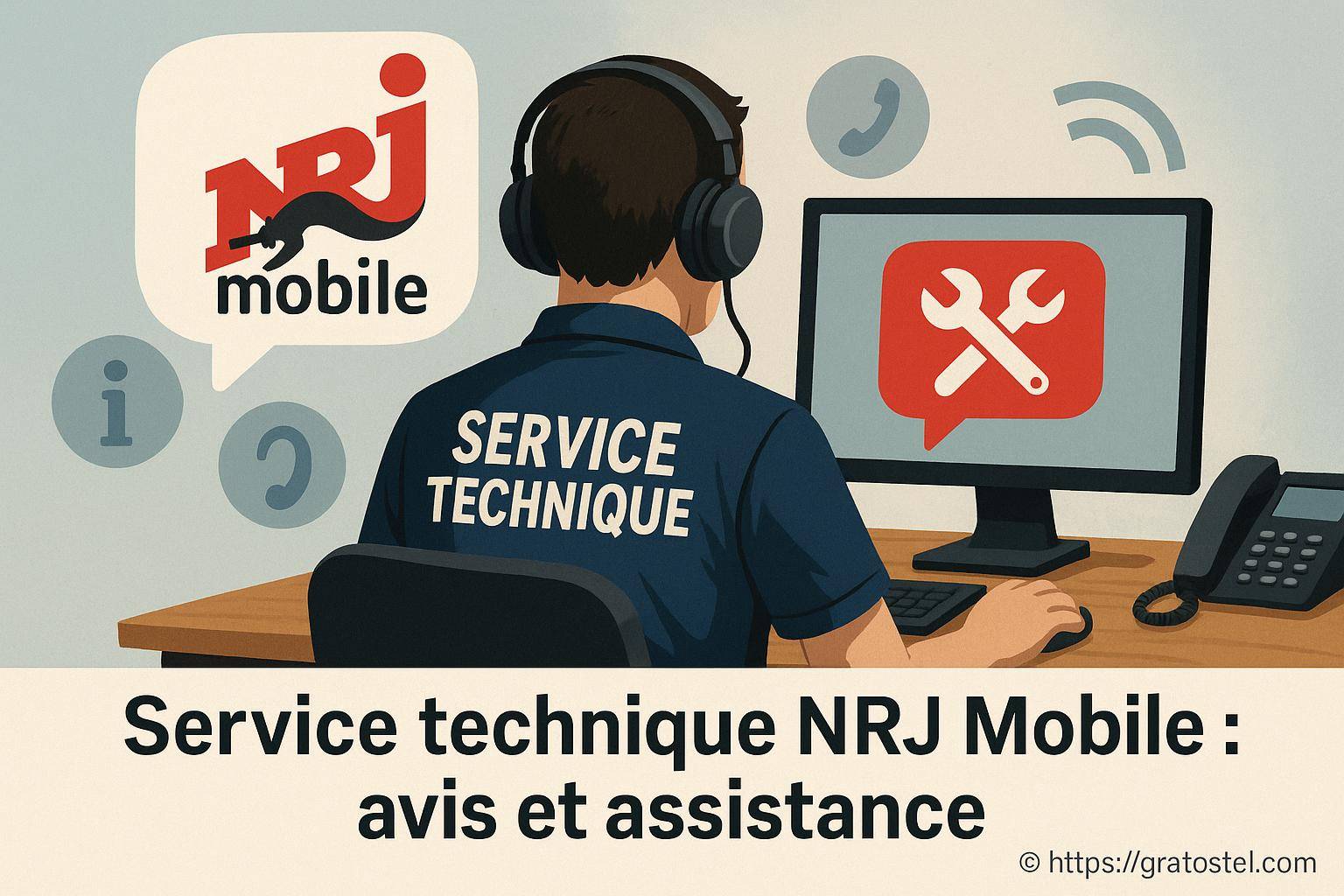 Service technique NRJ Mobile : avis, contact et assistance complète