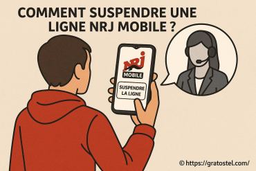 Comment suspendre une ligne NRJ Mobile facilement ?