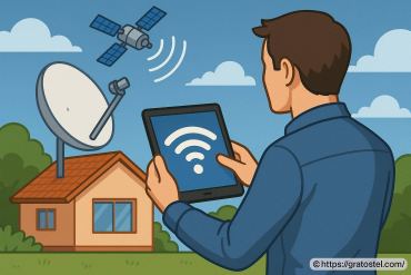 Internet par satellite pour particuliers : comment ça marche et comment sâĂ©quiper