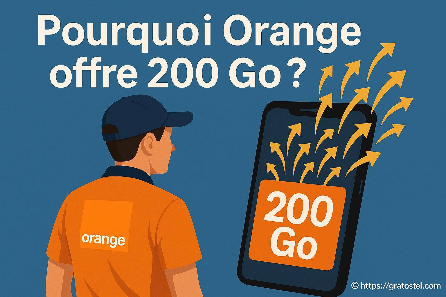 Pourquoi Orange offre-t-il 200 Go à ses abonnés ?