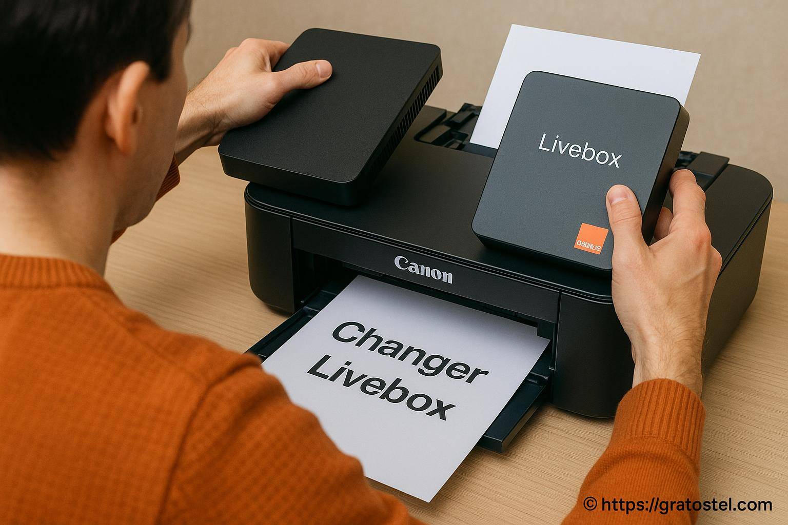 Changer de Livebox sur une imprimante Canon : mode d’emploi complet