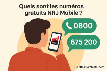 Quels sont les numéros gratuits NRJ Mobile à connaître ?