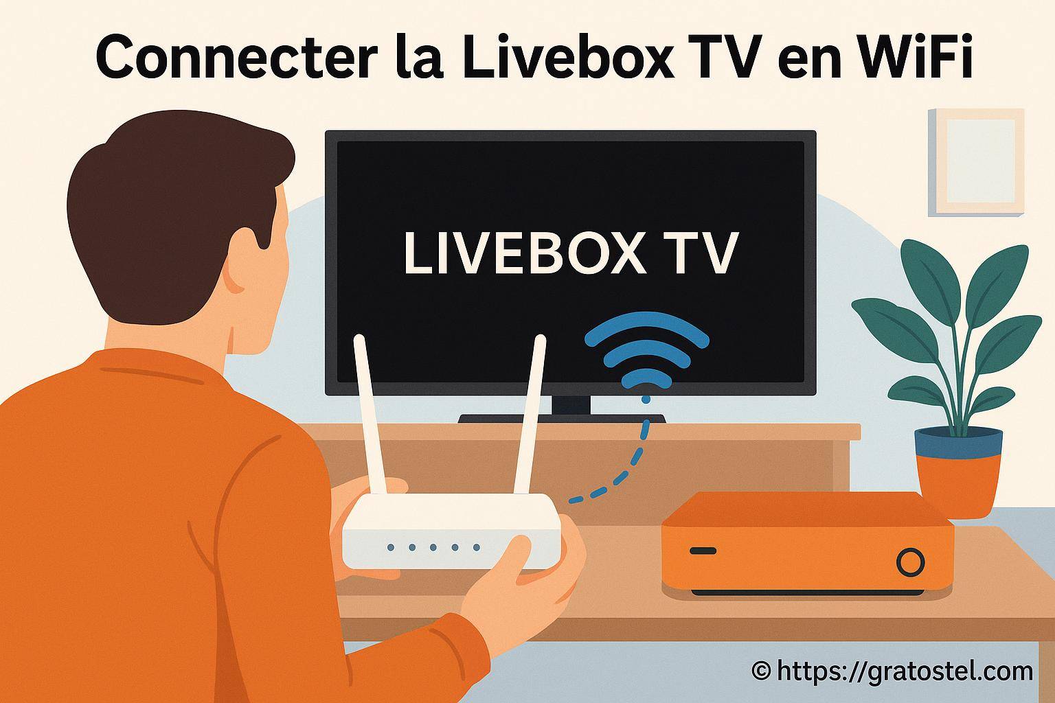 Connecter la Livebox TV en WiFi : guide complet et simple
