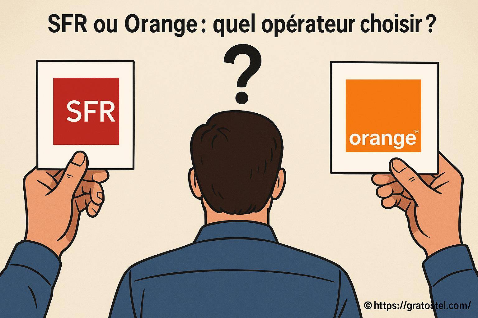 SFR ou Orange : quel opérateur choisir pour votre téléphonie ?