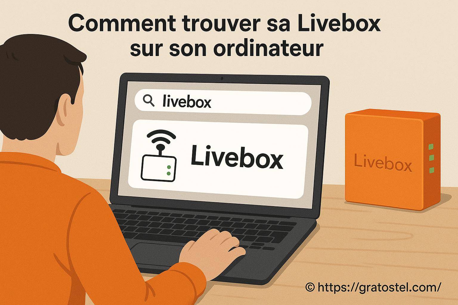 Comment trouver sa Livebox sur son ordinateur facilement ?