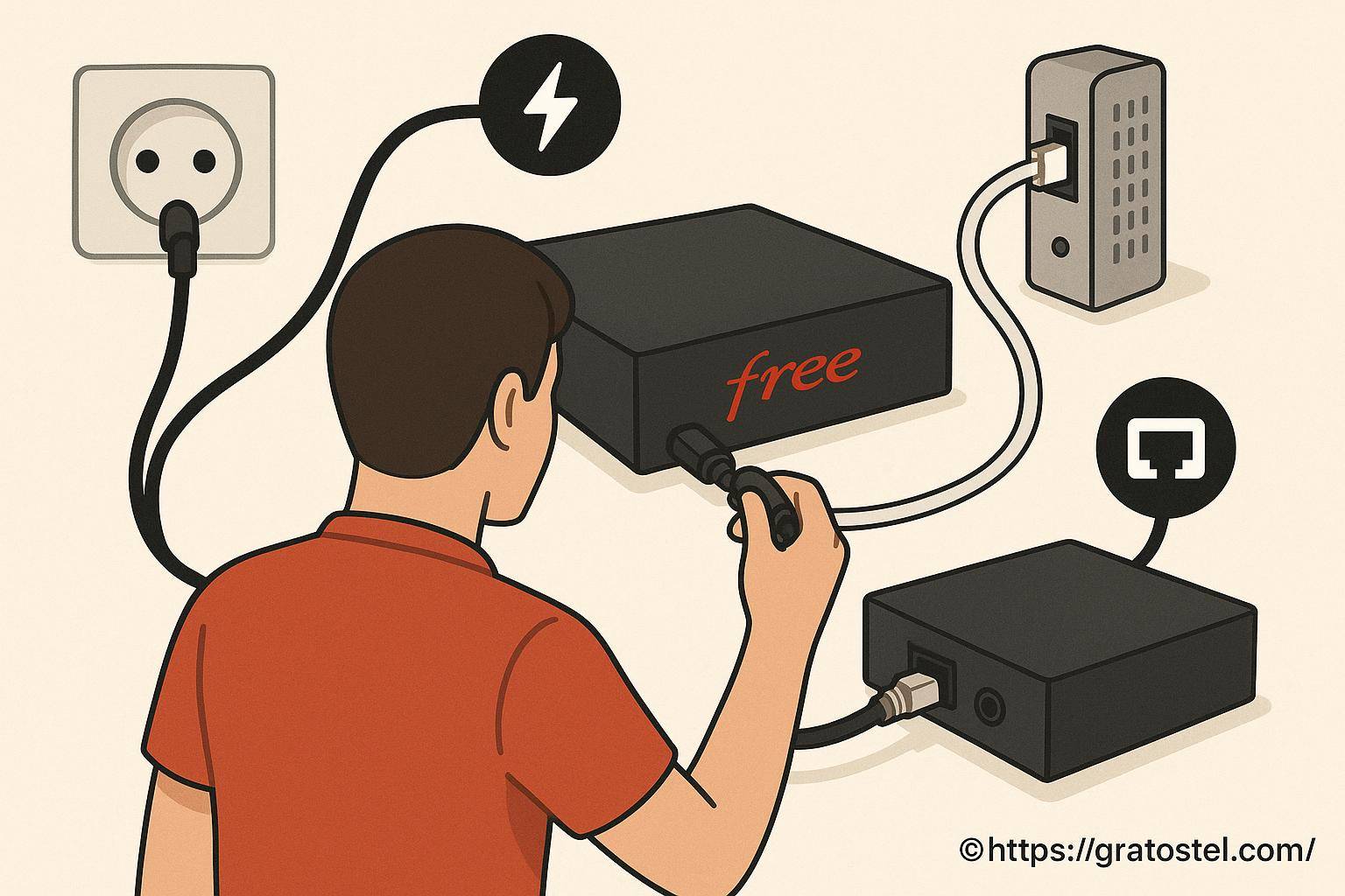 Brancher la Freebox : les étapes essentielles pour une installation réussie