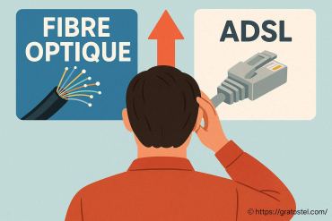Fibre optique vs adsl en france : état des lieux 2025