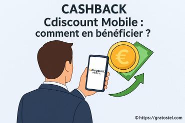 Cashback Cdiscount Mobile : comment en bénéficier facilement ?