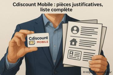 Cdiscount Mobile : quelles pièces justificatives fournir pour votre dossier ?
