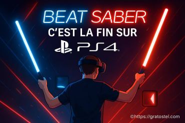 Fin du support de beat saber sur ps4 et ps5 en 2025