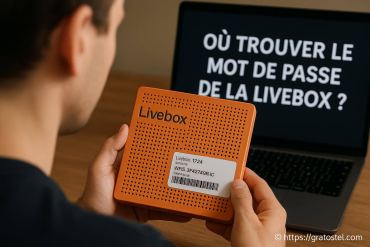 OĂč trouver le mot de passe de la Livebox ?