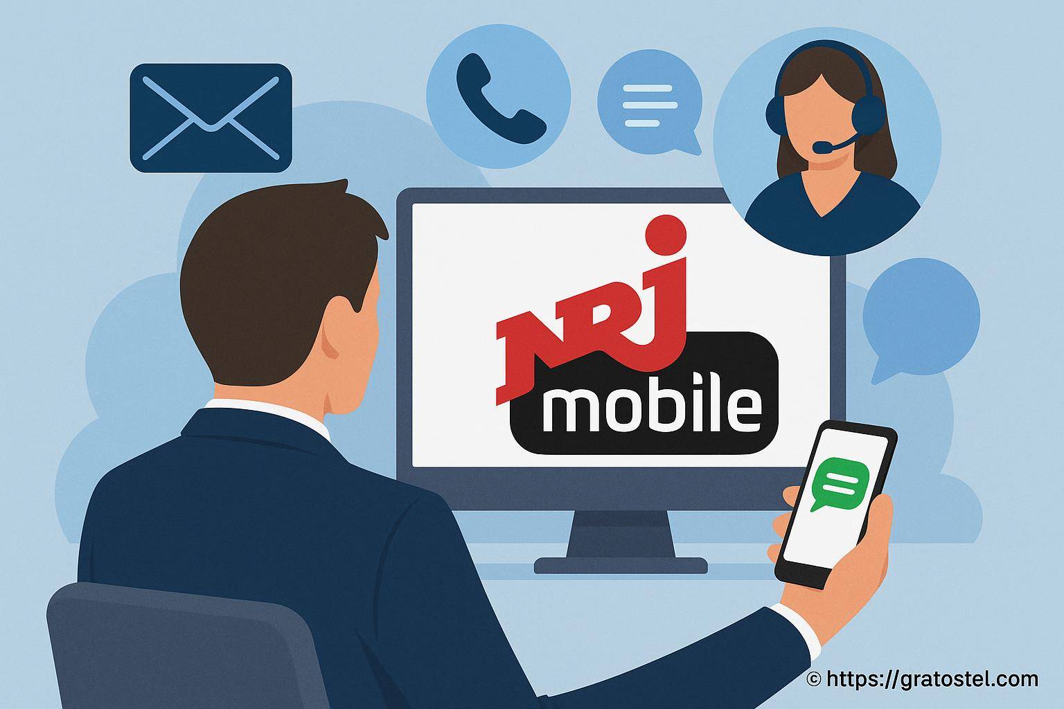 Joindre NRJ Mobile : toutes les méthodes pour contacter le service client