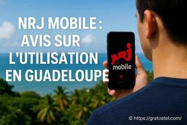 Nrj Mobile en Guadeloupe : avis et qualité du réseau mobile