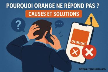 Pourquoi Orange ne répond pas : causes fréquentes et solutions efficaces