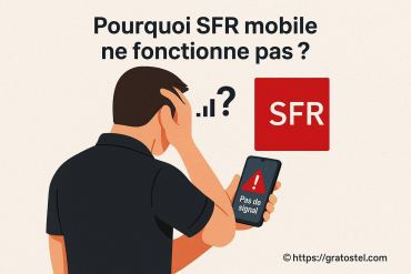 Pourquoi SFR mobile ne fonctionne pas ? Causes et solutions expliquées