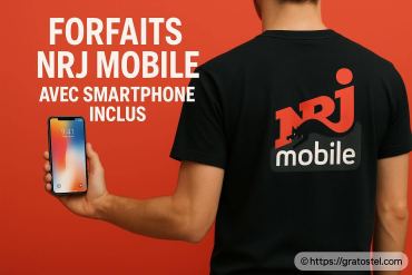 Forfaits NRJ Mobile avec smartphone inclus : quelle offre choisir ?