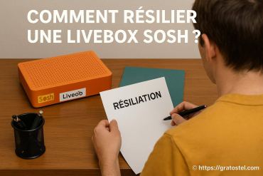 Comment résilier une Livebox Sosh facilement et sans frais ?
