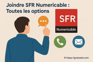Joindre SFR Numericable : toutes les options pour contacter le service client