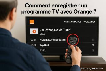 Comment enregistrer un programme TV avec Orange facilement ?