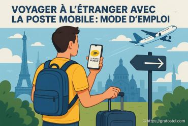 Voyager à l'étranger avec La Poste Mobile : mode d'emploi complet
