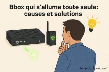 Bbox qui s'allume toute seule : quelles sont les causes et comment y remédier ?