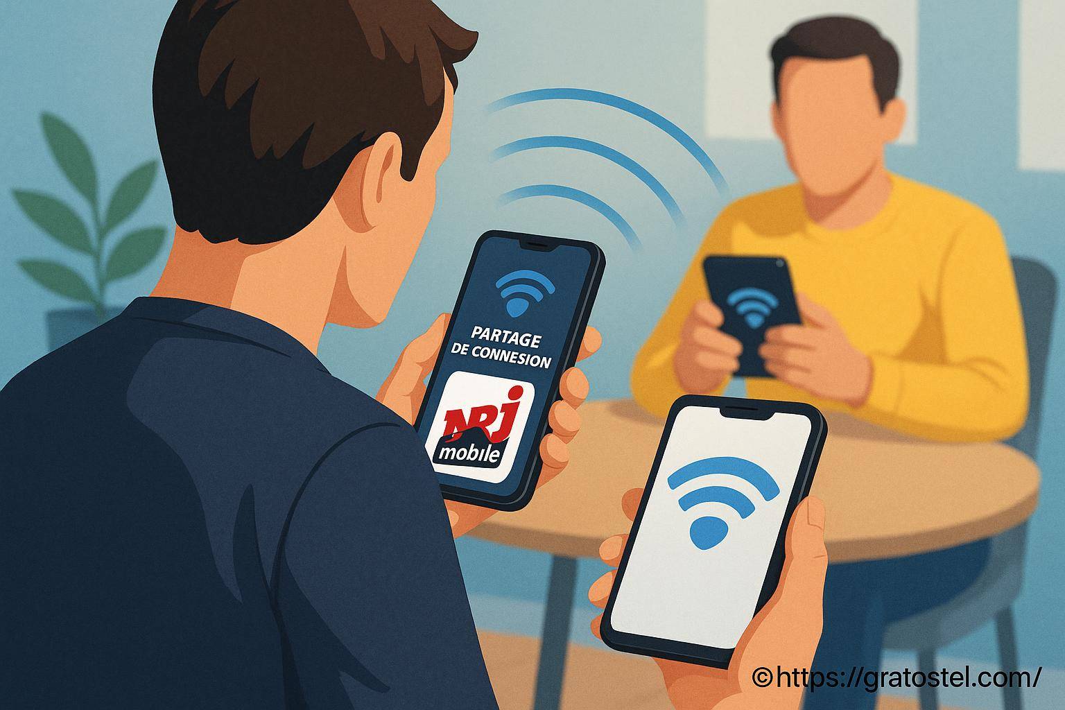 Partage de connexion avec NRJ Mobile : comment ça fonctionne ?