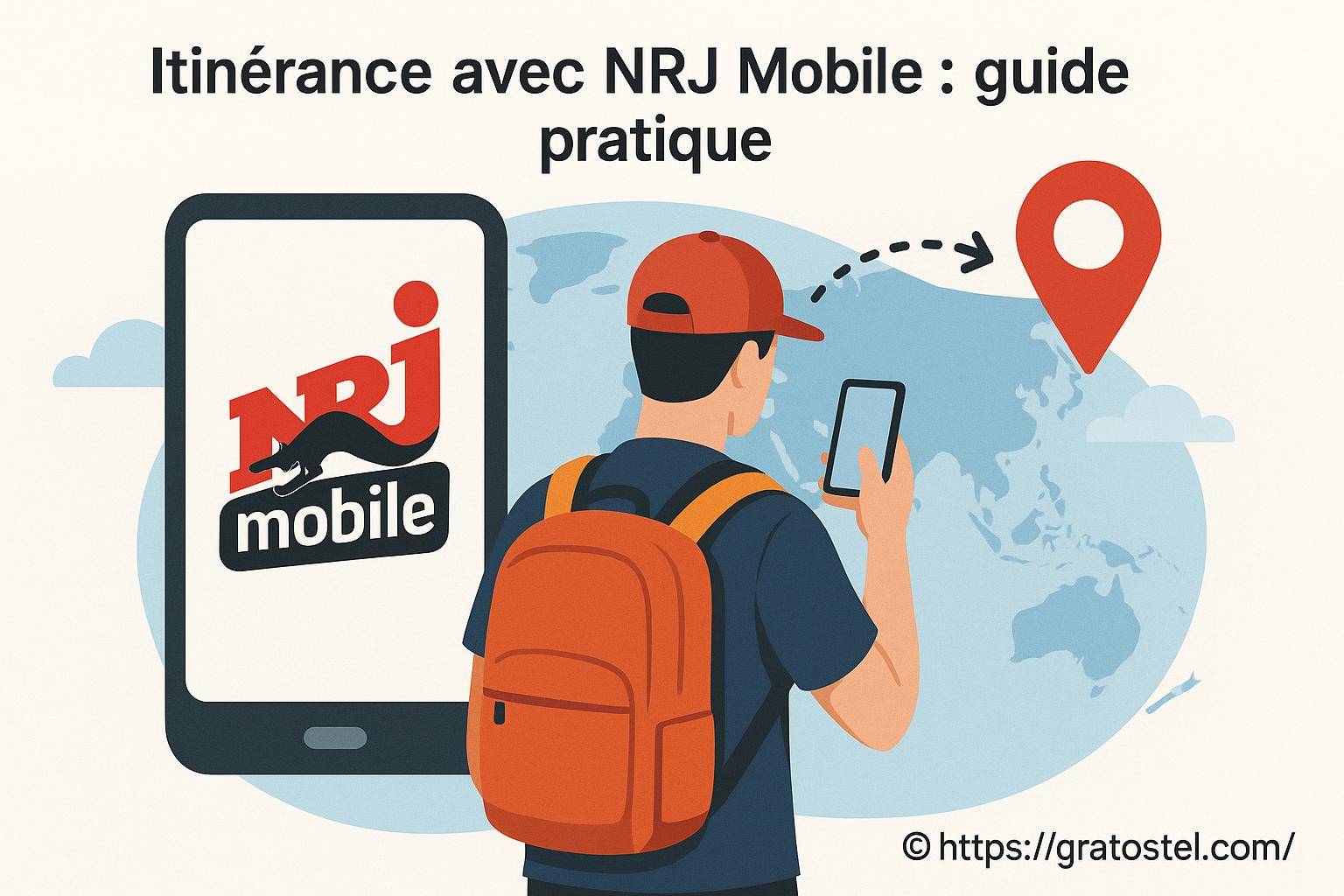 Itinérance avec NRJ Mobile : comment bien profiter de votre forfait