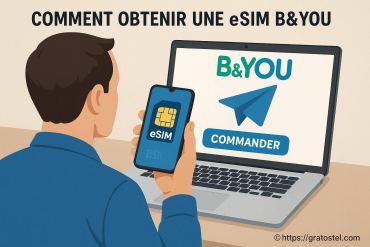 Comment obtenir une eSIM B&You facilement et rapidement