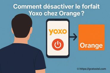 Comment désactiver le forfait Yoxo chez Orange ?