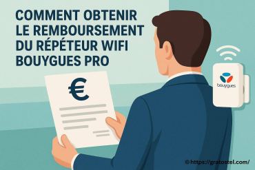 Comment obtenir le remboursement du rĂ©pĂ©teur WiFi Bouygues Pro ?