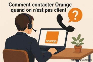 Comment contacter Orange quand on n’est pas client ?