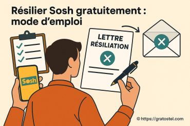 RĂ©silier Sosh gratuitement : mode d'emploi complet et simple