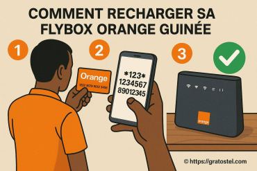 Comment recharger sa Flybox Orange Guinée facilement et rapidement ?
