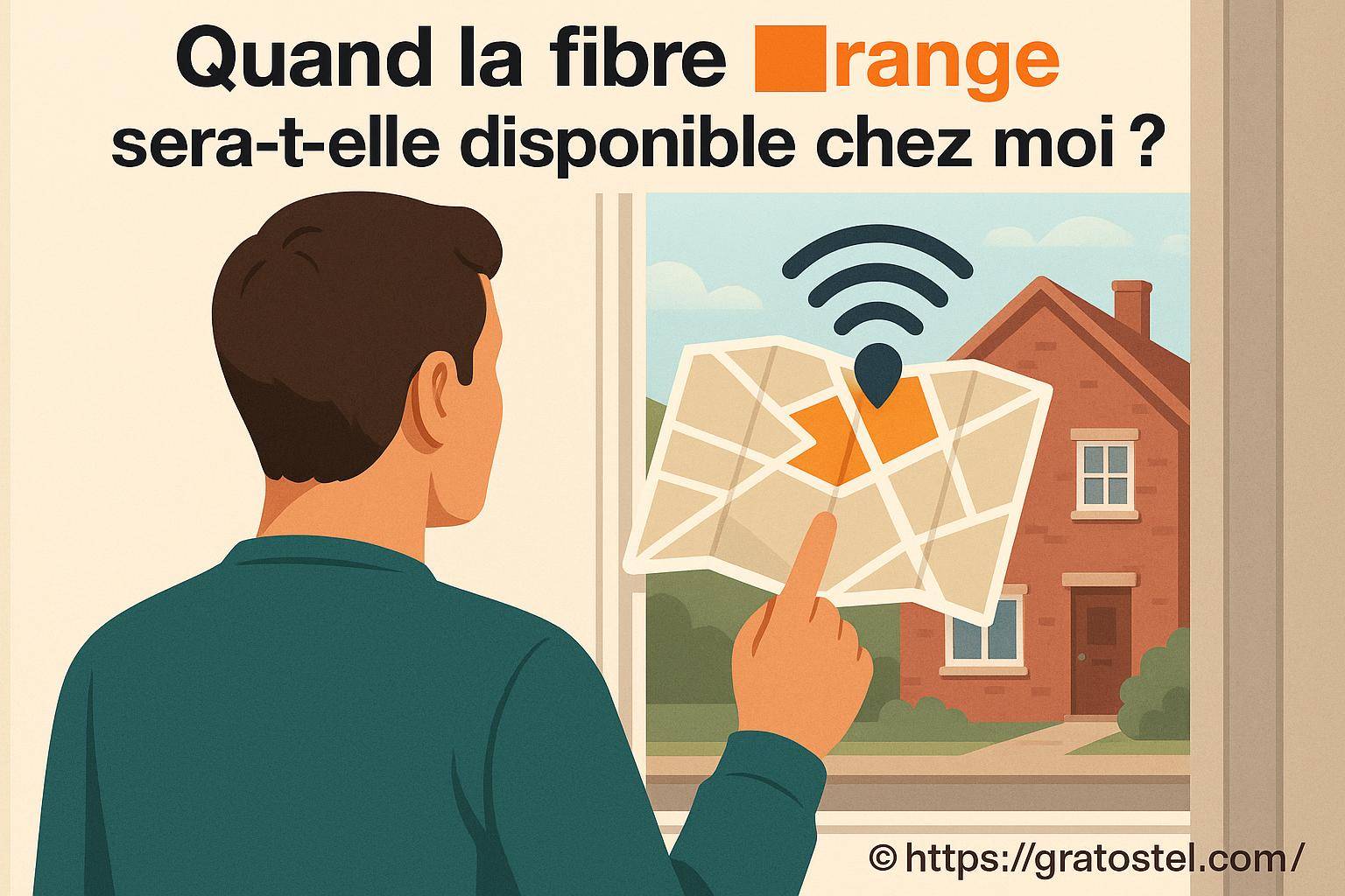 Quand la fibre Orange sera-t-elle disponible chez moi ?