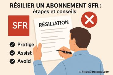 RĂ©silier un abonnement SFR : guide complet des Ă©tapes et conseils