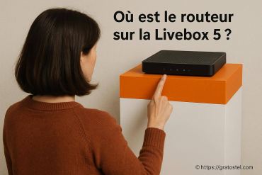 Où est le routeur sur la Livebox 5 et comment l’identifier ?