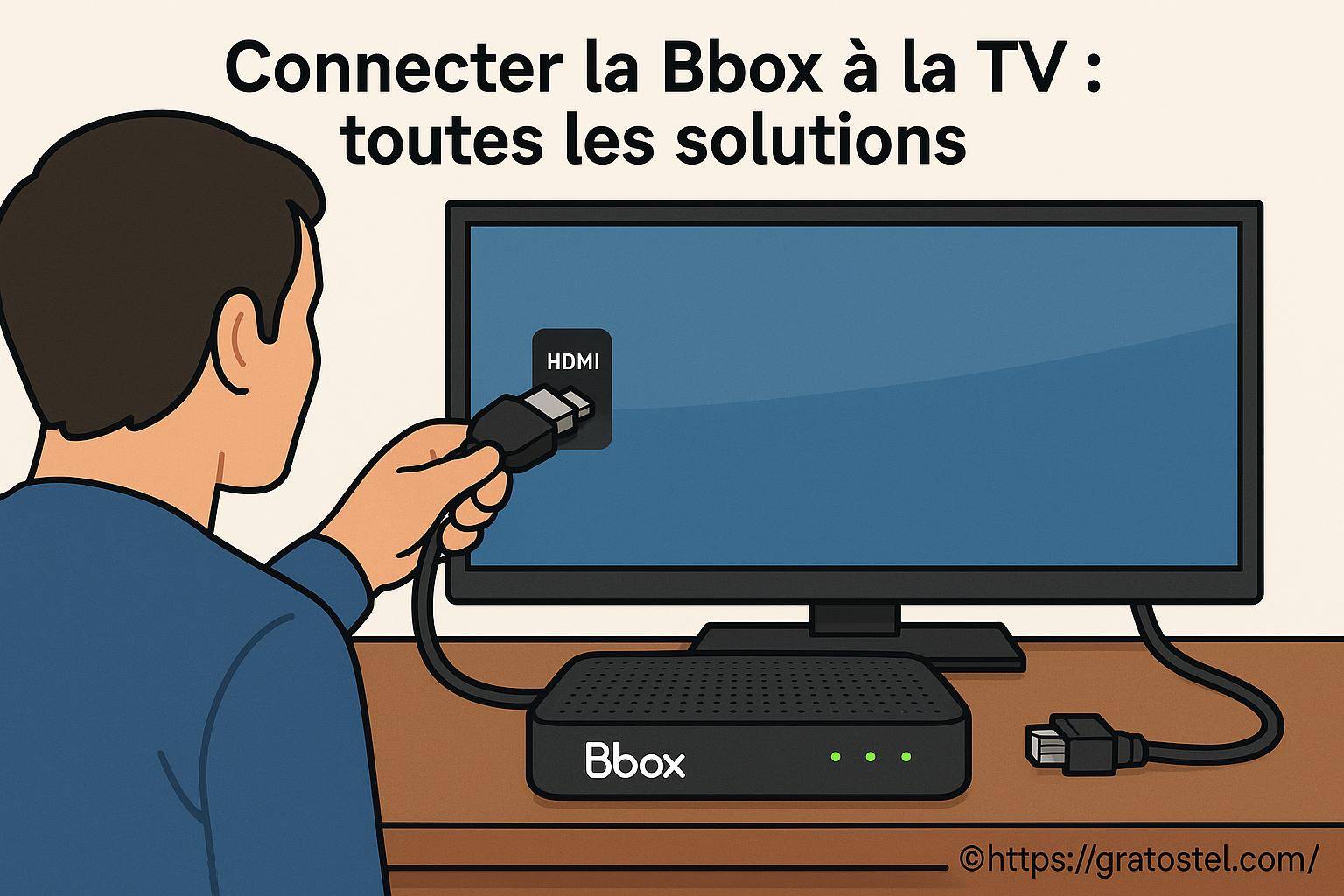 Connecter la Bbox à la TV : toutes les solutions pour réussir facilement