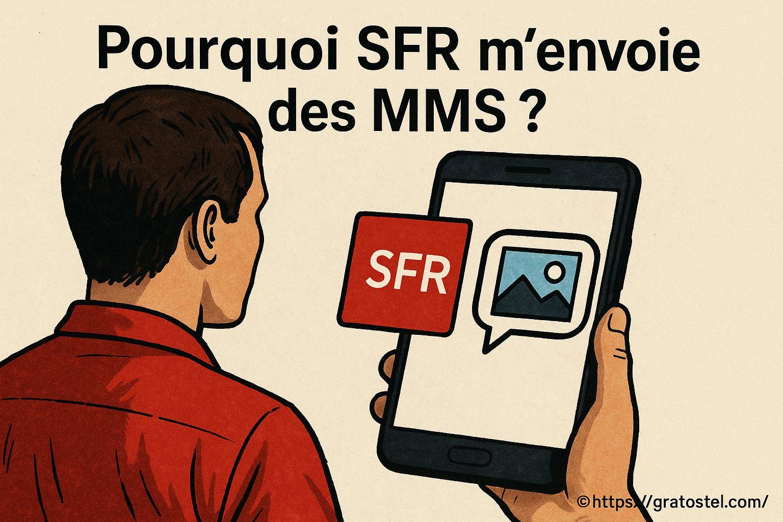 Pourquoi SFR m'envoie des MMS ? Comprendre les raisons