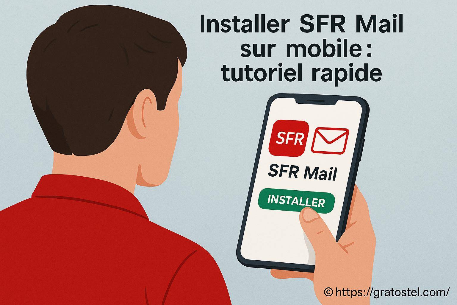 Installer SFR Mail sur mobile : tutoriel rapide et facile