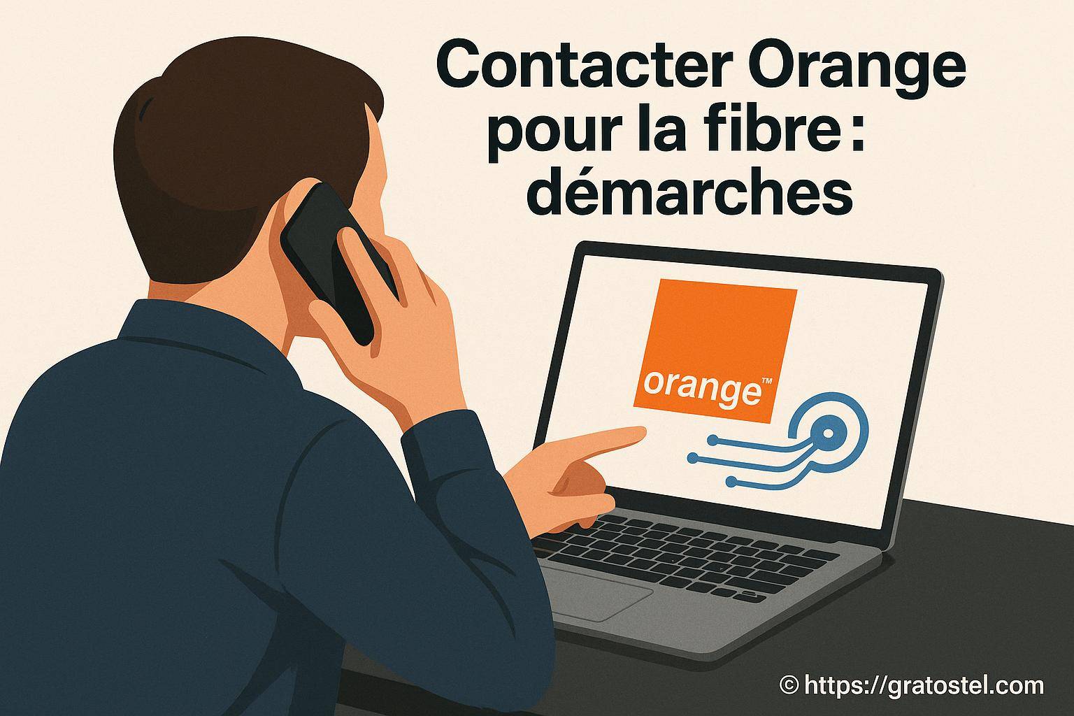 Contacter Orange pour la fibre : quelles démarches suivre ?