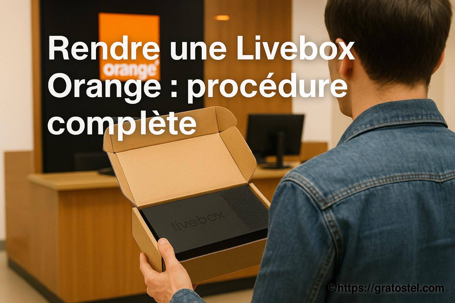 Rendre une Livebox Orange : procédure complète et étapes à suivre