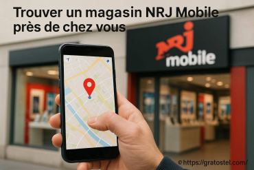 Trouver un magasin NRJ Mobile près de chez vous facilement