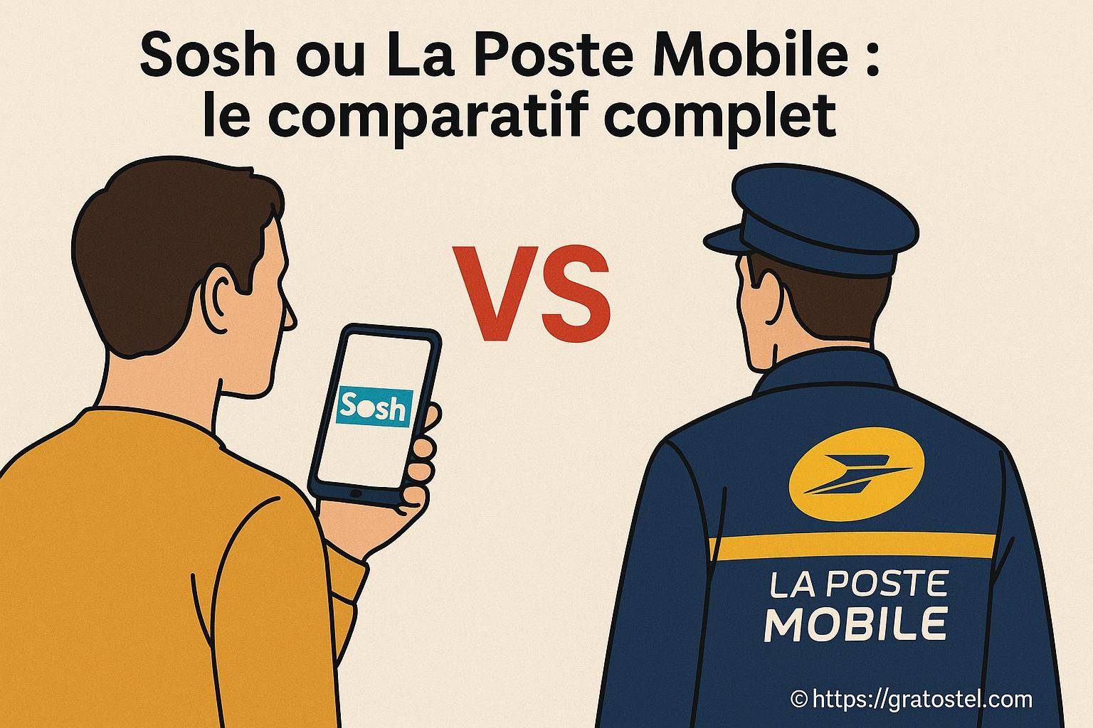 Sosh ou La Poste Mobile : quel opérateur choisir vraiment ?