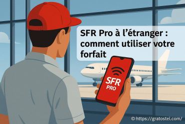 SFR Pro à l'étranger : comment utiliser votre forfait facilement